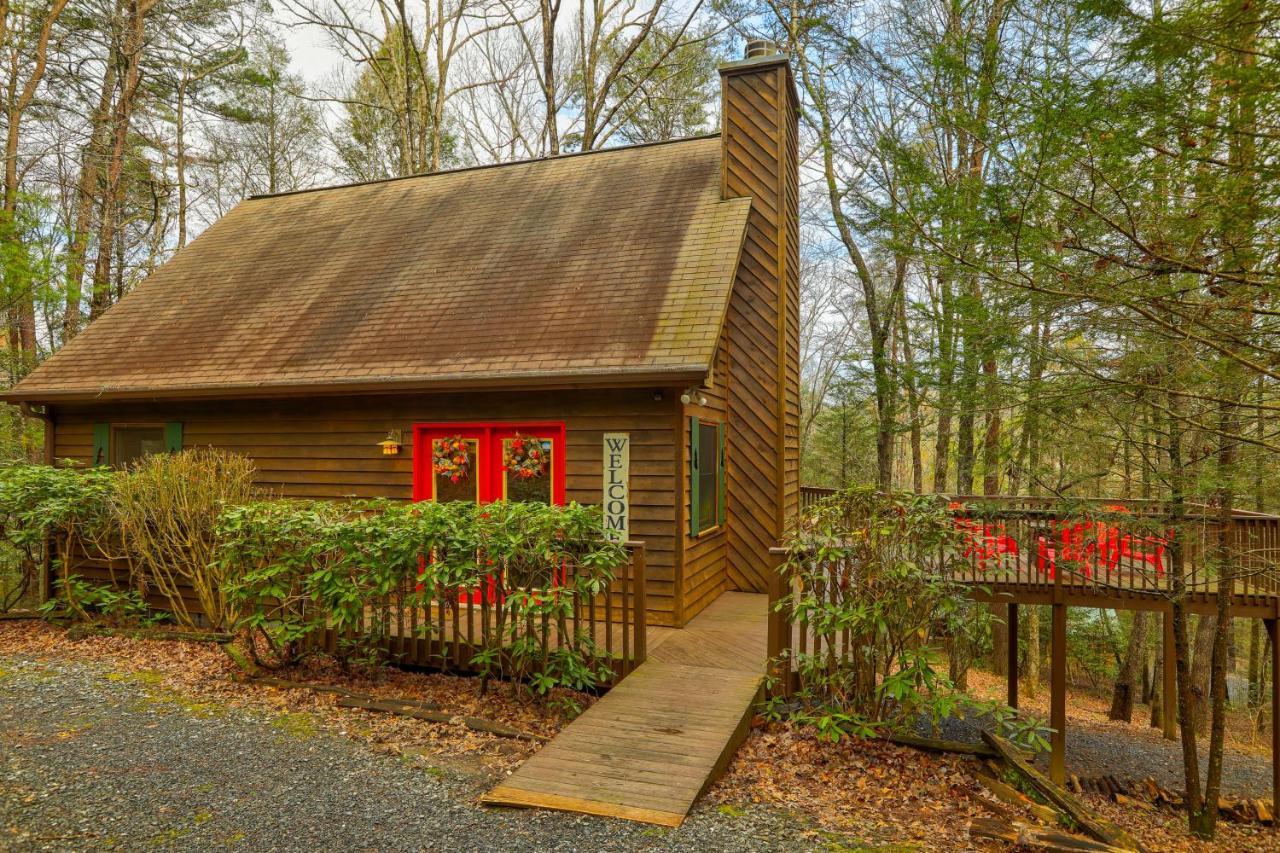 Bear In The Woods Villa Blue Ridge Exteriör bild